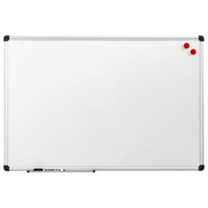 Naga magnetisk whiteboard med aluminiumsramme