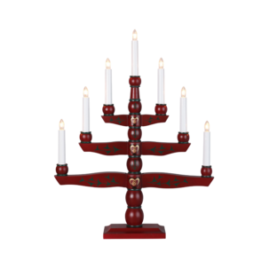 Star Trading Tradition adventsljusstake trä, 54 cm