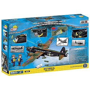 Byggklossar Cobi, Vickers Wellington Mk.1C