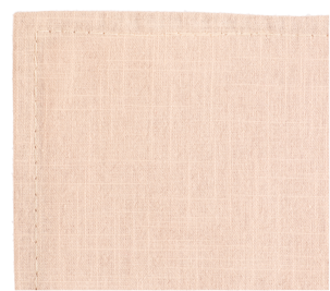 Kuddfodral linnelook, 45 x 45 cm