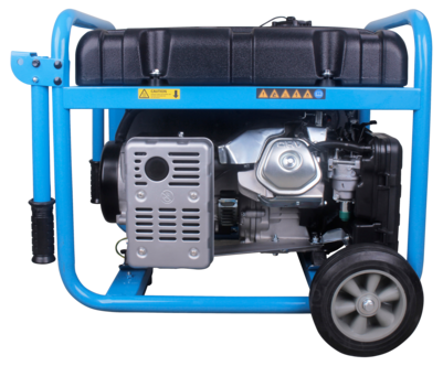 Cocraft HG5500S bensindrevet strømaggregat, elstart og trekkstart