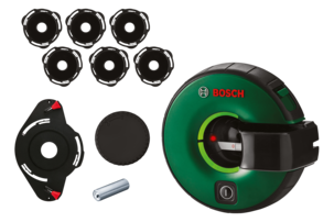 Bosch Atino-sats, linjelaser och extra gelkuddar