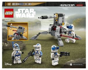 LEGO Star Wars 501. Legioonan kloonisoturit taistelupaketti 75345, yli 6-vuotiaille