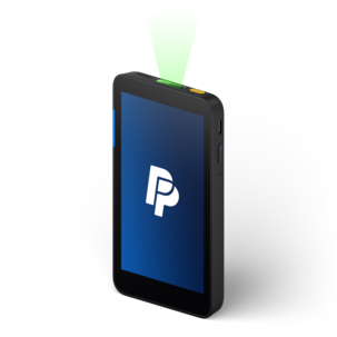 PayPal Terminal kassasystem med streckkodsläsare