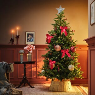 Julgran Granholmen 210 cm, micro LED, dimmer, timer