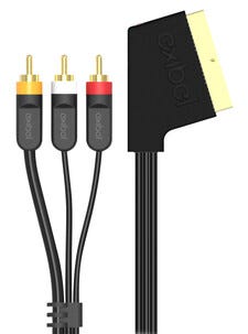 Sovitinkaapeli SCART Exibel