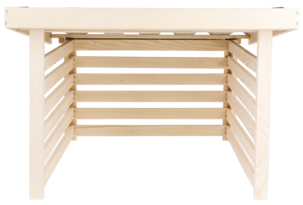 Talli robottiruohonleikkurille, 79 x 92 x 54 cm