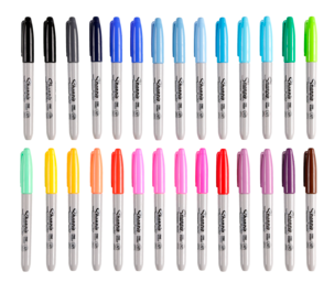 Tuschpennor Sharpie Fine, 28-pack