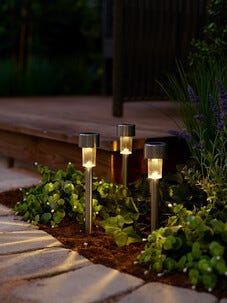 Solcellslampa 3-pack