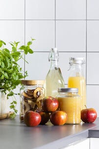 Konserveringsglass med skrulokk