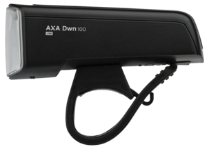 AXA Dwn 100 sykkellykt foran USB, 100 lux, 120 m