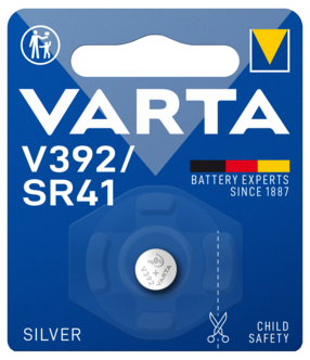 Varta V392/SR41 silveroxidbatteri 1,5 V