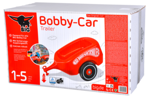 BIG Bobby Car Släp röd, från 1 år