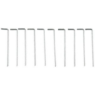 Markspik för tält, presenningar och markduk, 10-pack