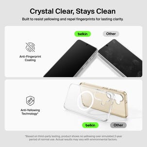 Belkin ScreenForce Titan 3-i-1 skjermbeskytter for Galaxy S26+