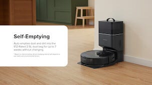 Roborock Q8 Max+ Robotti-imuri, moppitoiminto ja tyhjennysasema
