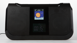 Kaiutin iPodille ja radio