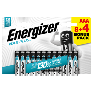 Energizer Max Plus AAA/LR03-batterier