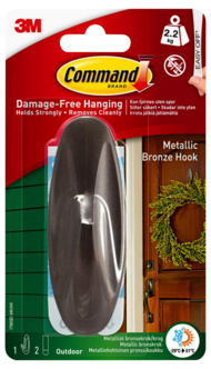 Command Design itsekiinnittyvä koukku ulkokäyttöön, large