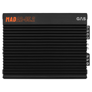 GAS Audio Power MAD A2-85.2 2-kanaligt slutsteg, 2x85W RMS