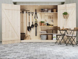 Kafésett, utemøbler med bord og to stoler