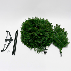 Joulukuusi pop-up Asker, 180 cm, LED-valot