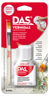 DAS Vernidas Professional klarlakk 75 ml, med pensel