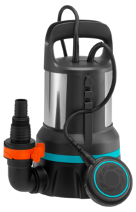 Gardena 11000 dränkbar pump, flottörbrytare, 450 W