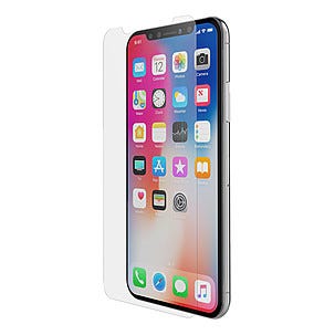 Näytönsuoja iPhone X/XS, Belkin ScreenForce InvisiGlass Ultra
