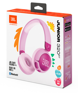 JBL Junior 320BT trådløse on-ear-hodetelefoner for barn, mikrofon