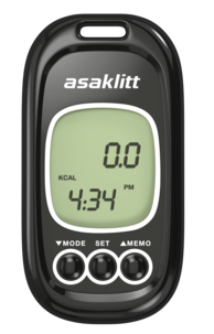 Stegräknare 3D Asaklitt