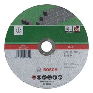 Bosch kappeskive til stein, 180 mm