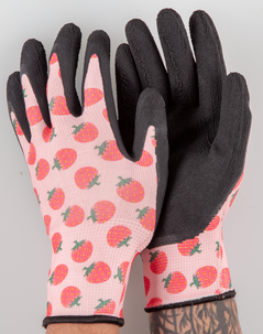 Työkäsineet, mansikka