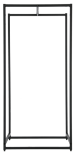 Vaateteline, jossa hyllyt ja laatikot