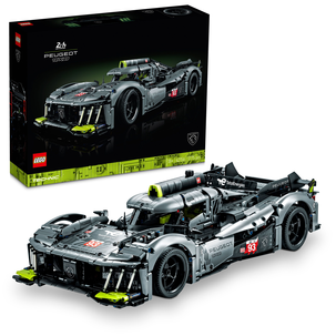 LEGO Technic Peugeot 9X8 24H Le Mans Hybrid Hypercar 42156, fra 18 år