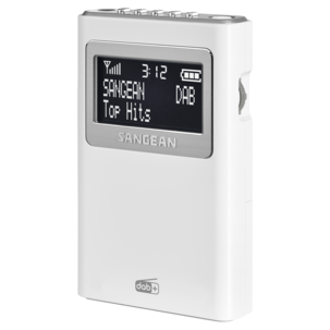 Sangean DPR-39 DAB+ FM-fickradio, vit