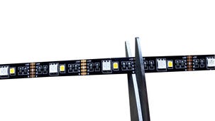 Deltaco smart LED-list med RGB och USB, 2 m