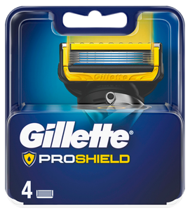 Partaterä Gillette Fusion ProShield Yellow 4 kpl