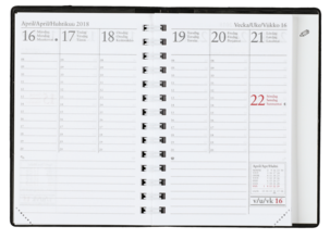 Kalender i lommeformat 2017/2018