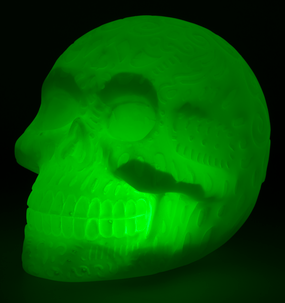 Dødninghode med belysning