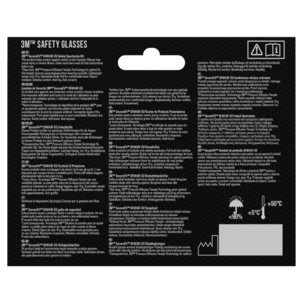 3M SecureFit 400 skyddsglasögon, transparent glas