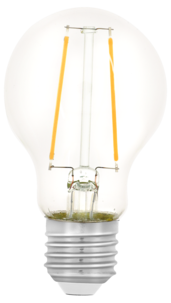 Lämpimän valkoinen LED-lamppu E27 A60 5 W 1055 luumenia