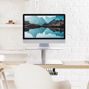 Desire2 Pystysuora säädettävä pöytäteline kannettavalle tietokoneelle