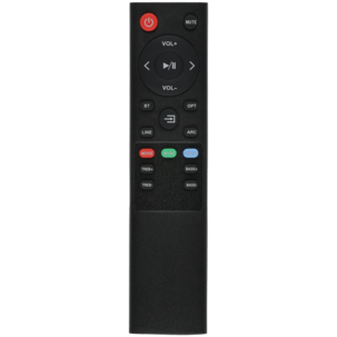 Fjärrkontroll till Exibel soundbar 39-4209, 10-1-237, 10-1-238