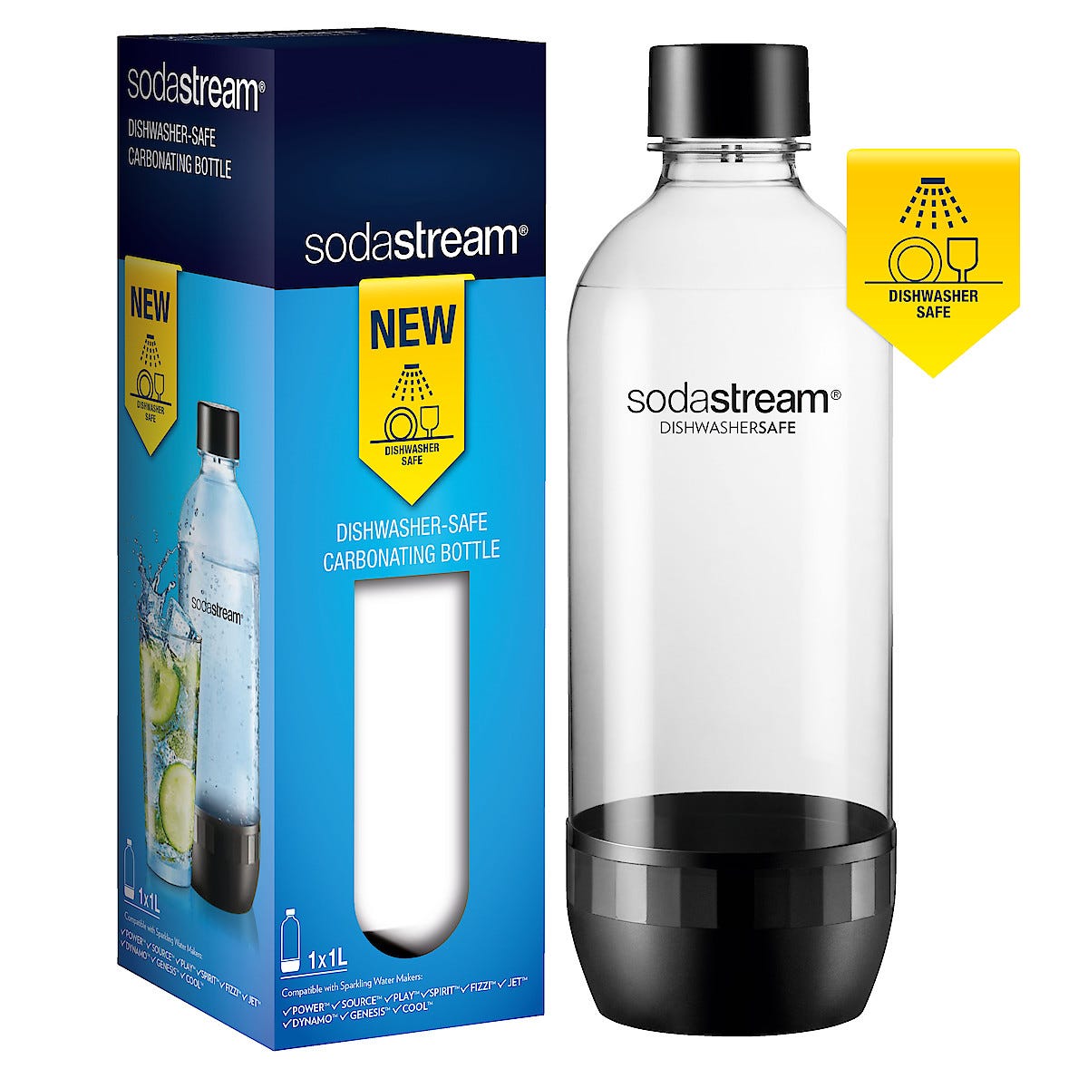 Sodastream DWS 1,0 l flaske Clas Ohlson