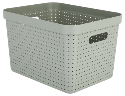 Förvaringskorg Neat grön, återvunnen plast