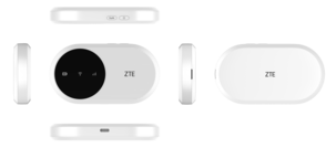 ZTE U10 mobil 4G router, WiFi 6, VPN-passthrough