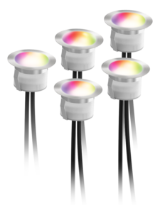 Deltaco Smart Home WiFi decklight RGB 5-pack för utbyggnad