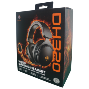 Deltaco DH320 gamingheadset med sladd, GAM-190