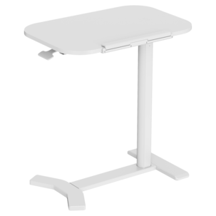 Flexisport höj- och sänkbart arbetsbord vitt, 65-105 cm